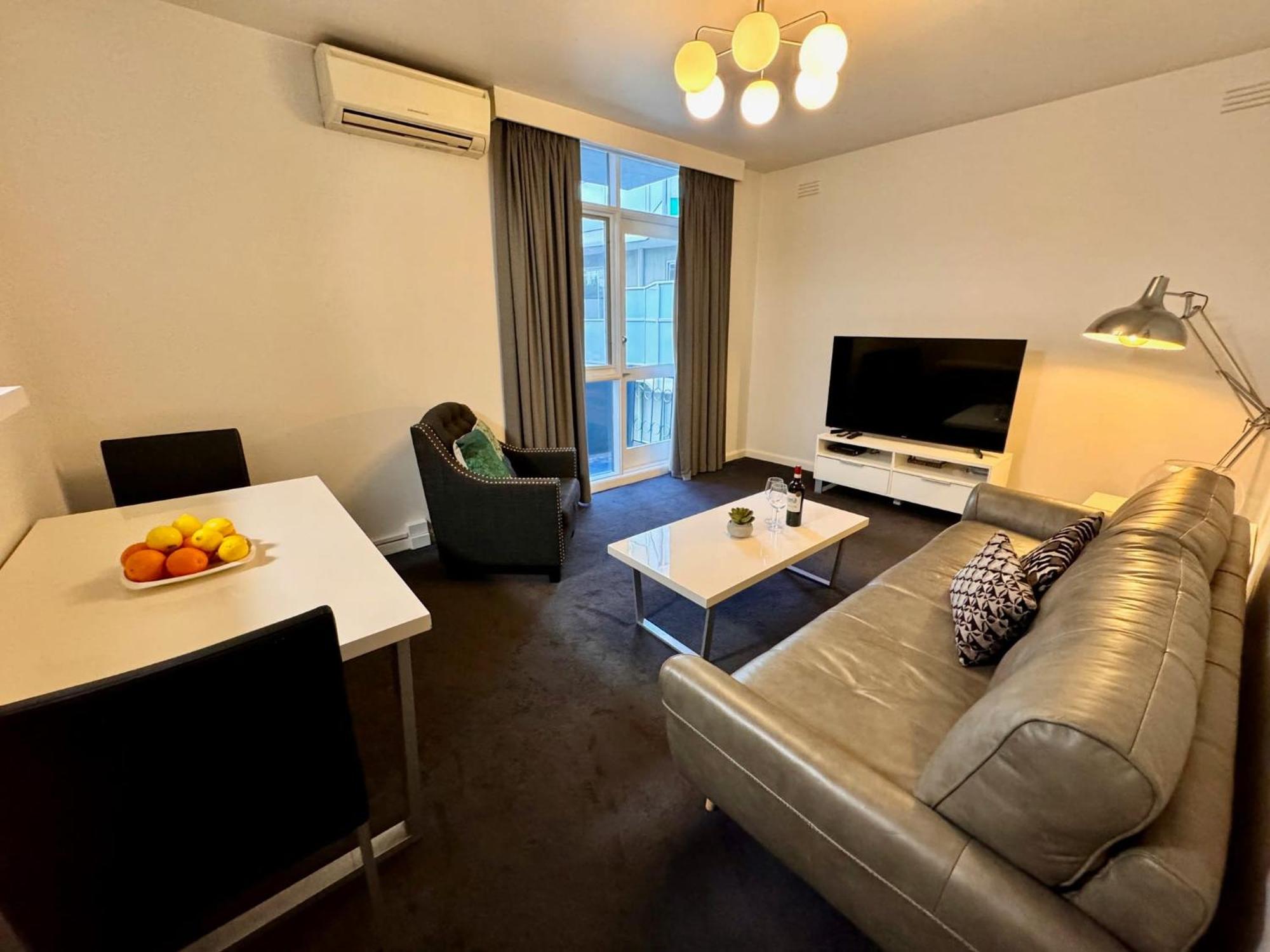 1 Bdrm With Parking, Walk To Beach Melbourne City Exterior foto