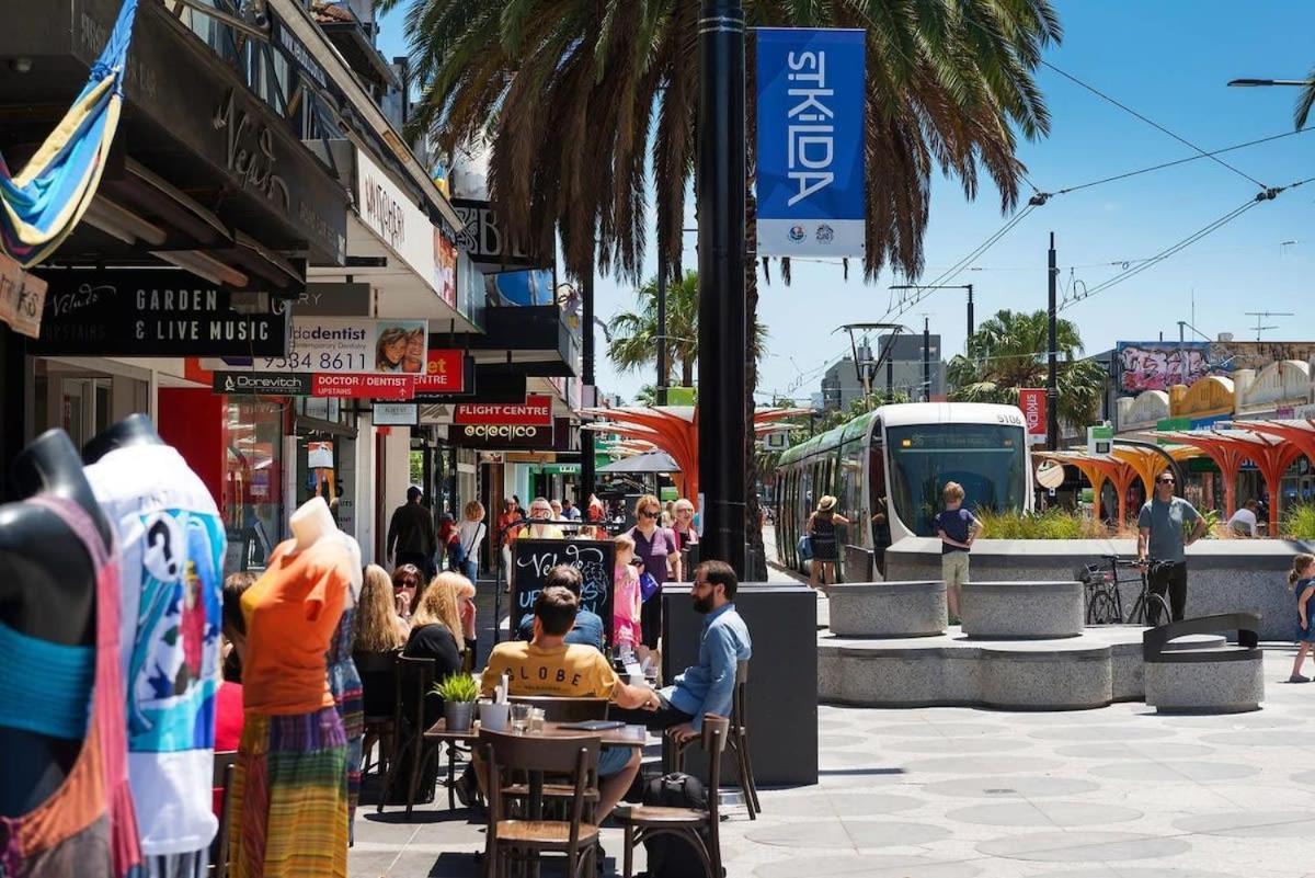 1 Bdrm With Parking, Walk To Beach Melbourne City Exterior foto